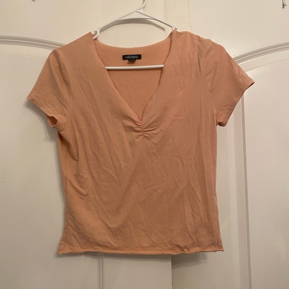 Blush colored shirt
